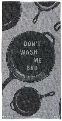 Blue Q Don't Wash Me Bro - Dish Towel - Blue Q Quirksy gifts australia