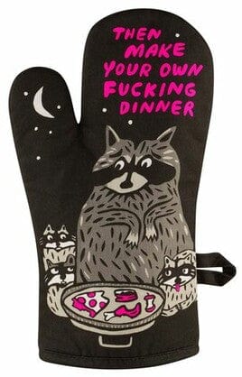 Blue Q Make Your Own Dinner - Oven Mitt - Blue Q Quirksy gifts australia