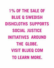Blue Q No Matter What - Swedish Dishcloth - Blue Q Quirksy gifts australia