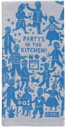 Blue Q Party's In The Kitchen - Dish Towel - Blue Q Quirksy gifts australia