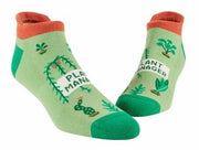 Blue Q Sneaker Socks - Plant Manager Quirksy gifts australia