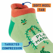 Blue Q Sneaker Socks - Plant Manager Quirksy gifts australia