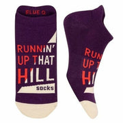 Blue Q Sneaker Socks - Runnin' Up Quirksy gifts australia