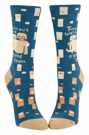 Blue Q We're A Good Team - Women's Crew Socks - Blue Q Quirksy gifts australia