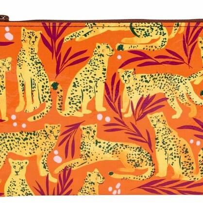 Blue Q Zipper Pouch - Cheetah Quirksy gifts australia