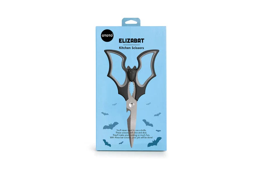 Elizabat Kitchen Scissors – Quirky OTOTO Cooking Tool – Quirksy