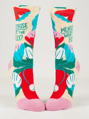 Quirksy Ladies Crew Socks - Menopause Quirksy gifts australia