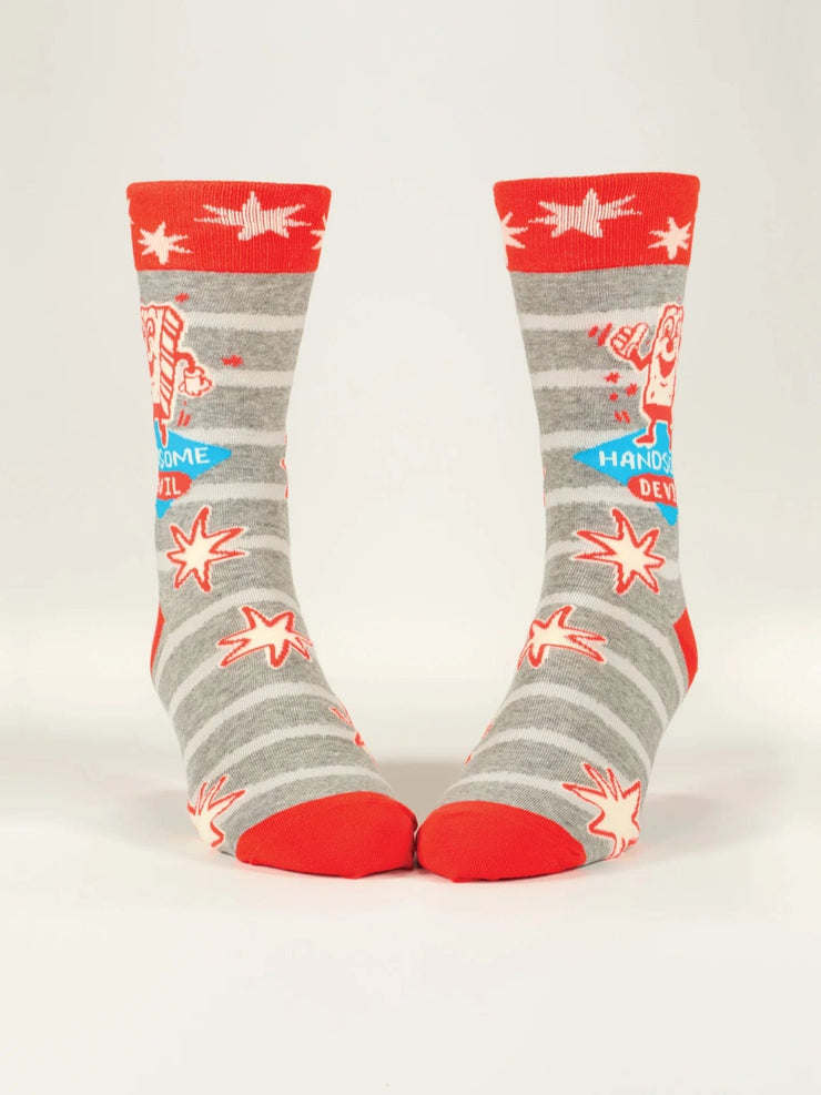 Quirksy Men's Socks - Handsome Devil Quirksy gifts australia