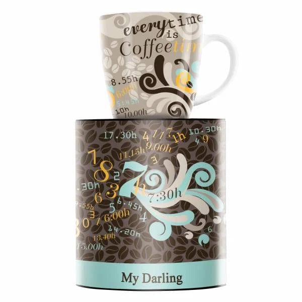 Quirksy Ritzenhoff - My Darling Coffee Mug -  by CLAUDIA SCHULTES Quirksy gifts australia