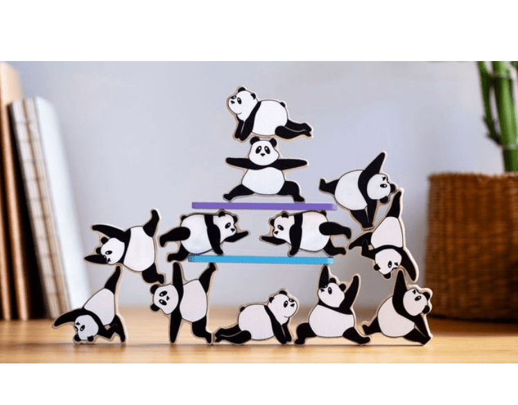 Zen Panda Stacking Game – Find Your Chill (Peleg Design) – Quirksy