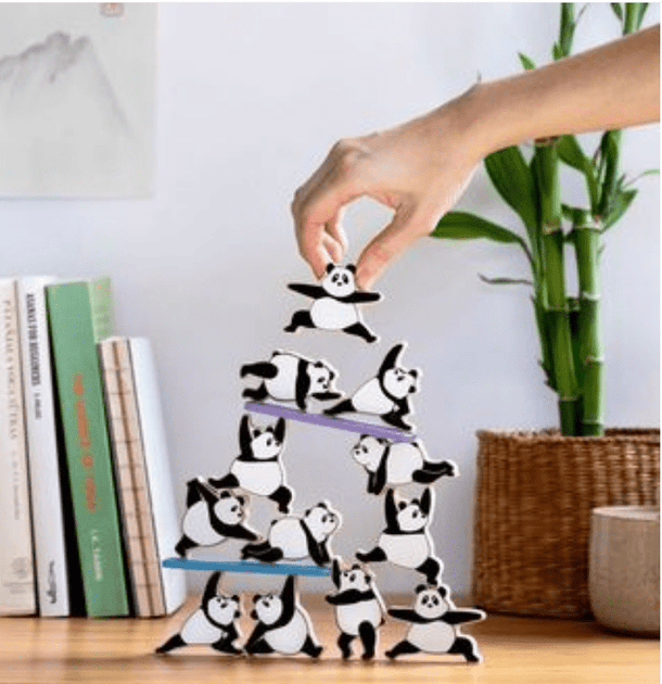 Zen Panda Stacking Game – Find Your Chill (Peleg Design) – Quirksy