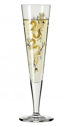 RITZENHOFF BRILLIANT NIGHT CHAMPAGNE GLASS #2022 Quirksy gifts australia