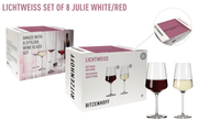 RITZENHOFF Lichtweiss Julie« white and red wine glass set #3 Quirksy gifts australia