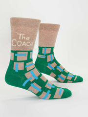 The Coach Men's Crew Socks BlueQ