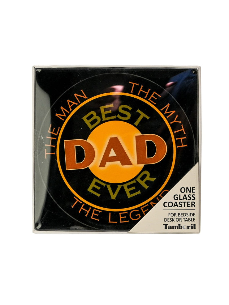 Tamboril Coaster Best Dad Ever Quirksy gifts australia