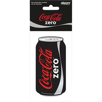airpure Official Coca-Cola Zero Scented Car Air Freshener Quirksy gifts australia