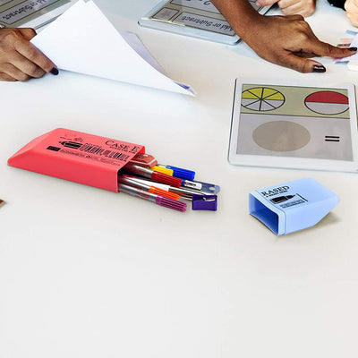 Artori Design Case Erased - Hard Plastic Pencil Case Shaped Like an Eraser Quirksy gifts australia