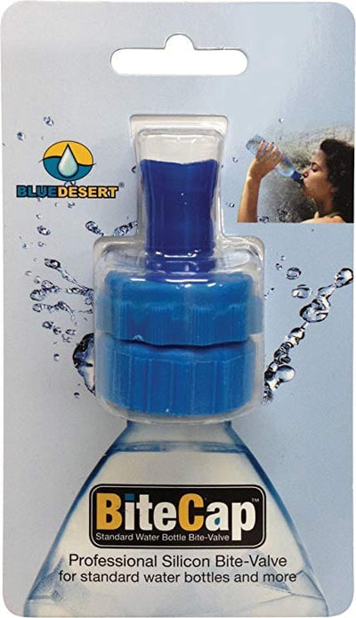 Blue Desert BiteCap™ Complete - hands-free drinking system Quirksy gifts australia
