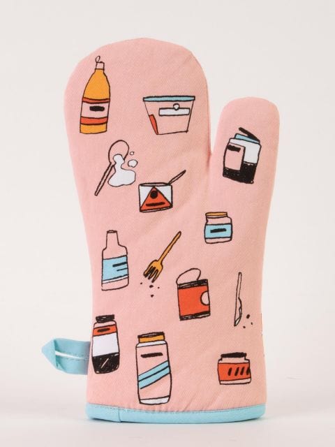 Blue Q 5pm Love 7pm Fu*k This Oven Mitt Quirksy gifts australia