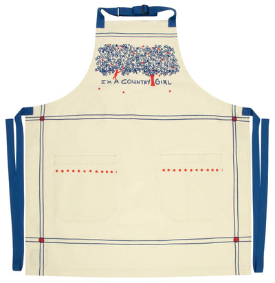 Blue Q APRON - I'm A Country Girl Quirksy gifts australia