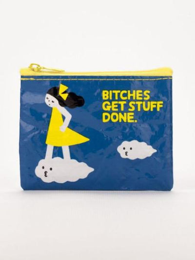 Blue Q B*tches Get Stuff Done Coin Purse Quirksy gifts australia