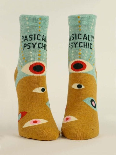 Blue Q Basically Psychic - Women's Ankle Socks - BlueQ Quirksy gifts australia