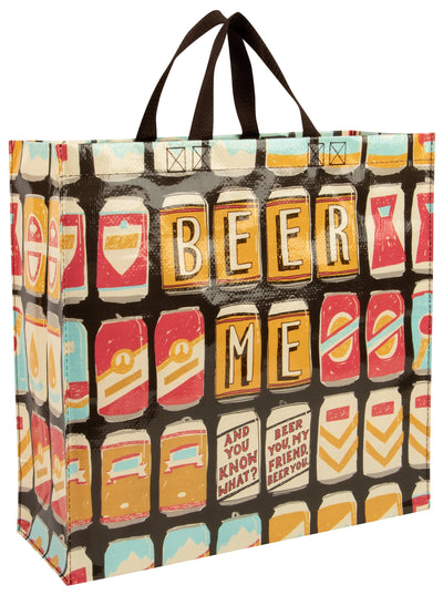 Blue Q BEER ME. AND YOU KNOW WHAT? BEER YOU, MY FRIEND. BEER YOU. SHOPPER Quirksy gifts australia