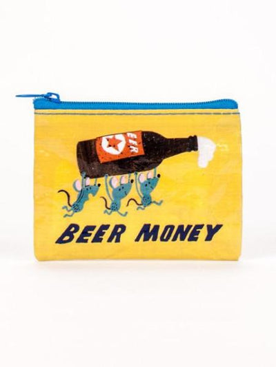 Blue Q Beer Money Coin Purse Quirksy gifts australia