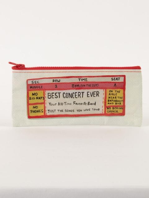 Blue Q Best Concert Ever Pencil Case Quirksy gifts australia