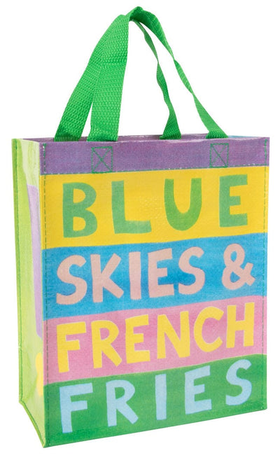 Blue Q Blue Skies French Fries - Handy Tote - BlueQ Quirksy gifts australia