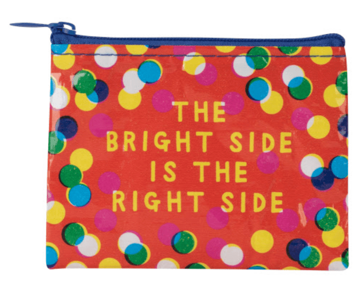 Blue Q Bright Side Coin Purse BlueQ Quirksy gifts australia