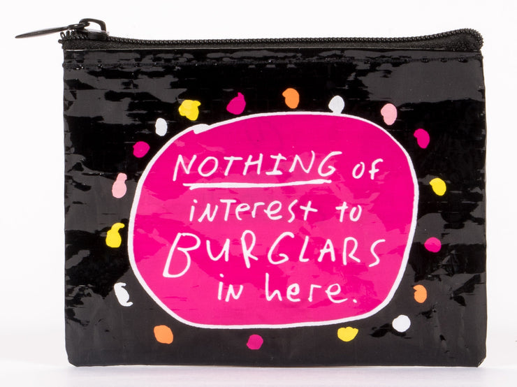 Blue Q Burglars Coin Purse Quirksy gifts australia