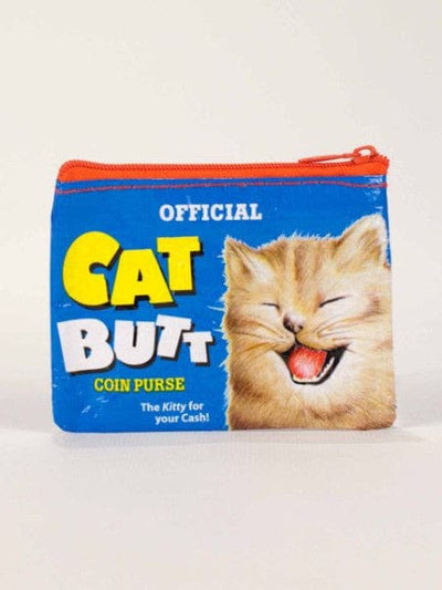 Blue Q Cat Butt Coin Purse Quirksy gifts australia