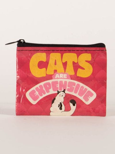 Blue Q Cats Are Expensive Coin Purse Quirksy gifts australia