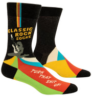 Blue Q Classic Rock Socks - Men's Crew Socks - BlueQ Quirksy gifts australia