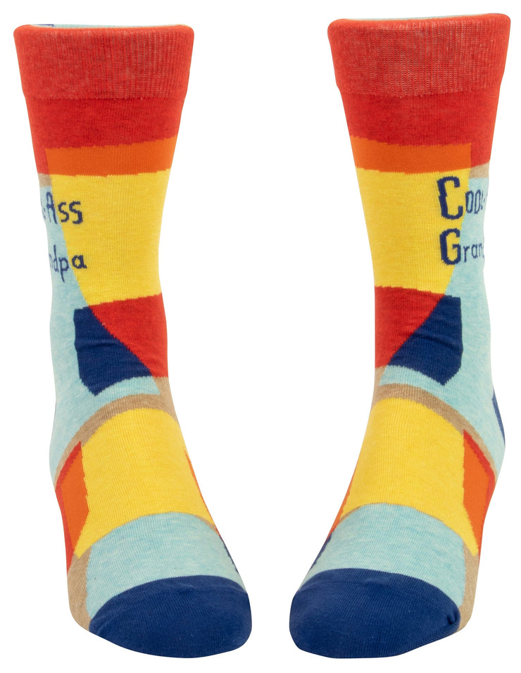 Blue Q Cool-A** Grandpa - Men's Crew Socks - BlueQ Quirksy gifts australia