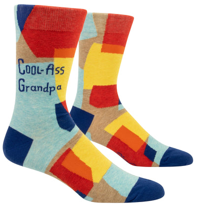 Blue Q Cool-A** Grandpa - Men's Crew Socks - BlueQ Quirksy gifts australia