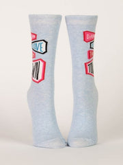 Blue Q Damn I Love This Town - Women's Crew Socks - BlueQ Quirksy gifts australia