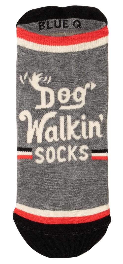 Blue Q Dog Walkin' - Sneaker Socks - BlueQ Quirksy gifts australia