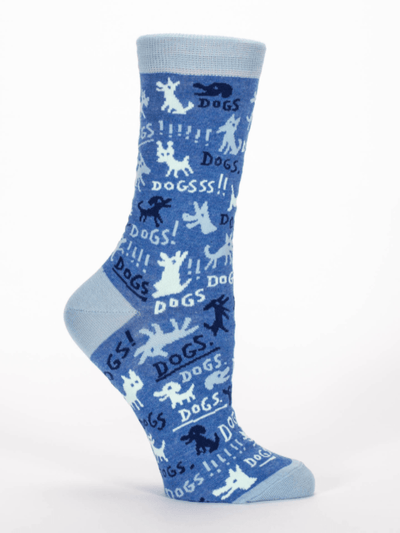 Blue Q Dogs! - Women's Crew Socks - BlueQ Quirksy gifts australia
