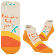 Blue Q Endorphins F*ck - Sneaker Socks - BlueQ Quirksy gifts australia