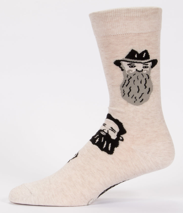 Blue Q Get A Load Of These Whiskers - Men's Crew Socks - BlueQ Quirksy gifts australia
