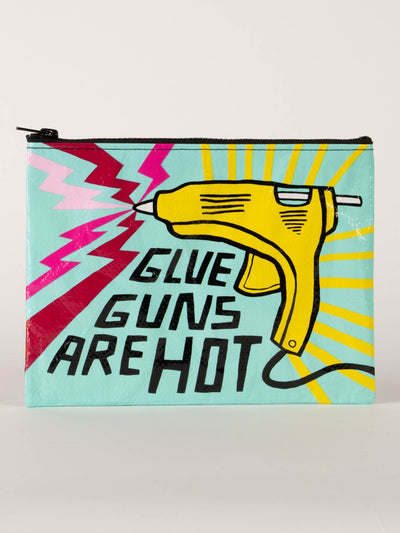 Blue Q Glue Guns Are Hot Zipper Pouch - BlueQ Quirksy gifts australia
