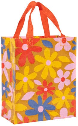 Blue Q Handy Tote - Groovy Flower Quirksy gifts australia