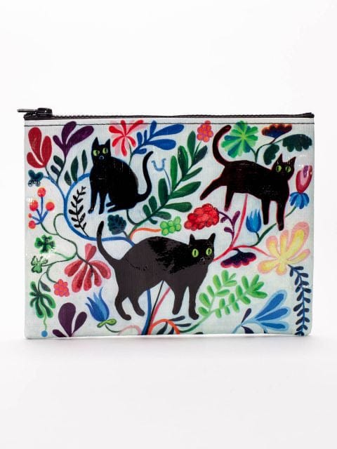 Blue Q Here Kitty Zipper Pouch Quirksy gifts australia