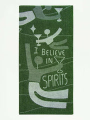 Blue Q I Believe in Spirits Dish Towel - BlueQ Quirksy gifts australia