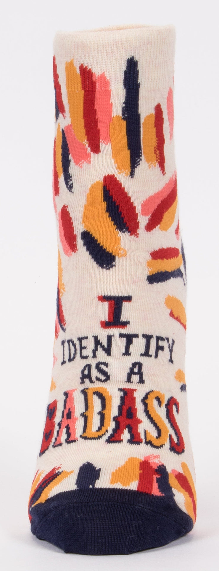 Blue Q I Identify As A Bada** - Women's Ankle Socks - BlueQ Quirksy gifts australia