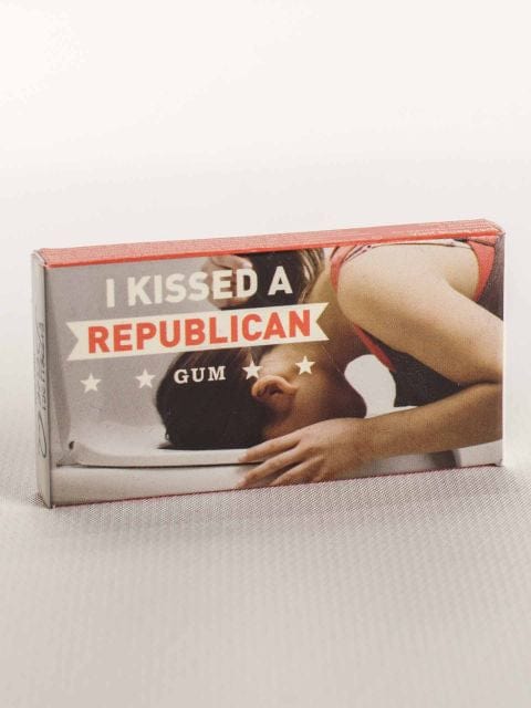 Blue Q I Kissed A Republican Gum Quirksy gifts australia