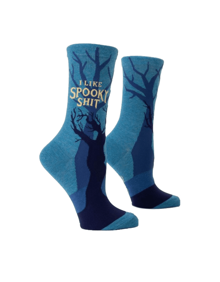 Blue Q I Like Spooky Sh*t - Women's Crew Socks - BlueQ Quirksy gifts australia