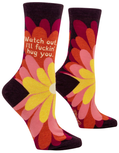 Blue Q I'll F*cking Hug You Women's Socks Quirksy gifts australia